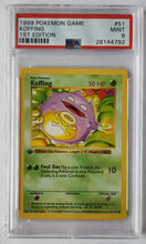 1999 Pokemon Trading Card Game Koffing 1st Edition Base Set PSA 9